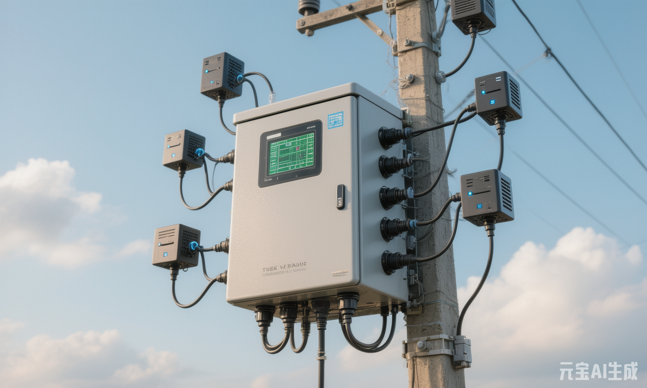 Future smart energy distribution systems AI art